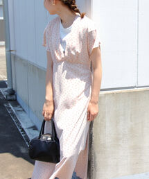 Fredy Gloster フレディ アンド グロスター レディース のワンピース ベージュ系 前面プリント 通販 Zozotown