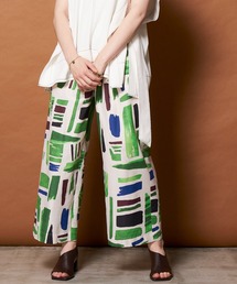 アブストラクトワイドイージーパンツ【MAISON SPECIAL/メゾンスペシャル】