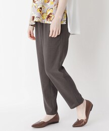 smart pink | ◆【手洗い可】リネンライクテーパードパンツ(その他パンツ)