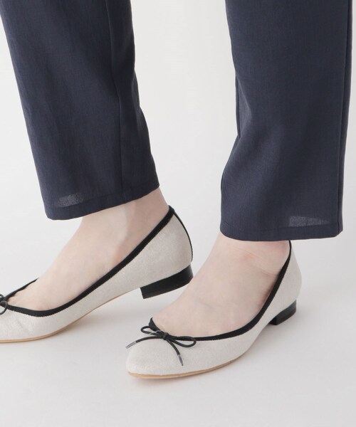 smart pink（スマートピンク）の「◆【手洗い可】リネンライクテーパードパンツ（その他パンツ・レディース・ネイビー/ダークグレー・07/11/09）」の7枚目の写真