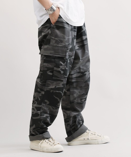 ROTHCO(ロスコ)の「Rothco / ロスコ Camo Tactical BDU Pants / 迷彩 カモフラ カーゴパンツ / ミリタリーパンツ / ルーズ シルエット(カーゴパンツ・メンズ・ホワイト系その他/ベージュ系その他3/ホワイト系その他2/ブラック系その他/ブルー系その他/ブラック系その他2/タイガーカモ/ベージュ系その他/デザートカモ/ベージュ系その他2/ブラウン系その他/ブラウン系その他2/ウッドランド/ベージュ系その他4/ネイビー/ブラック/オリーブ/その他1/ブラウン系その他3/ブラウン/チャコールグレー・MEDIUM/LARGE/SMALL/X-LARGE)」の6枚目の写真