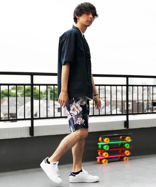 8(eight)(エイト)の「アロハショーツ(その他パンツ・メンズ・ホワイト/ブルー/ネイビー/ブラック/その他/マルチ/ネイビー系/ネイビー系1/ライトイエロー/ブラック系その他・MEDIUM/LARGE/X-LARGE)」の21枚目の写真