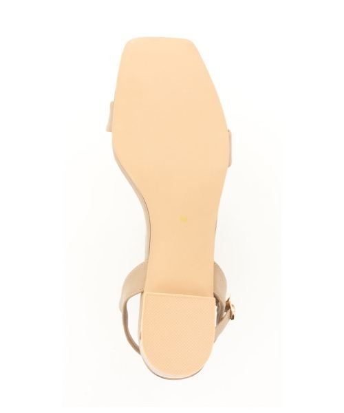 RANDA（ランダ）の「クリアヒールスクエアトゥサンダル（サンダル・レディース・ブラック/グリーン/ホワイト/ベージュ・L/LL/M/S）」の18枚目の写真