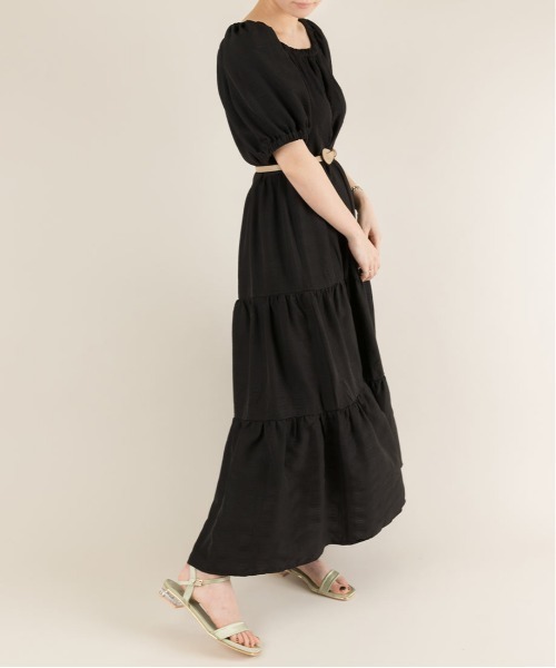 RANDA（ランダ）の「クリアヒールスクエアトゥサンダル（サンダル・レディース・ブラック/グリーン/ホワイト/ベージュ・L/LL/M/S）」の19枚目の写真