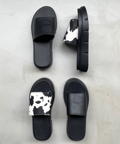 SHAGGIE（シャギー）の「プラットフォームコンフォートサンダル（サンダル・レディース・ブラック/その他・S/M/L/XL）」の14枚目の写真