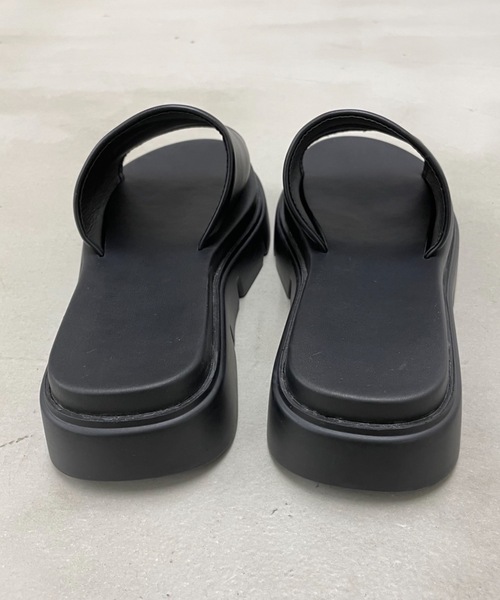 SHAGGIE（シャギー）の「プラットフォームコンフォートサンダル（サンダル・レディース・ブラック/その他・S/M/L/XL）」の10枚目の写真