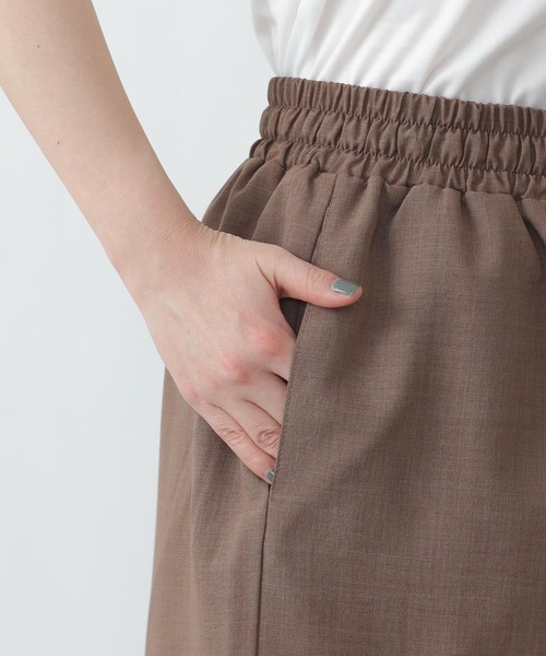 COLONY 2139（コロニートゥーワンスリーナイン）の「エステルスラブワイドイージーパンツ（その他パンツ・レディース・アイボリー/モカ/グレイッシュベージュ・FREE）」の7枚目の写真