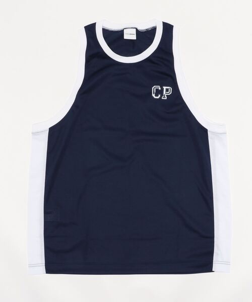 CIAOPANIC（チャオパニック）の「■BASKET BALL SHIRTS/メッシュバスケットボールゲームシャツ（タンクトップ・メンズ・ホワイト/ネイビー/グレー・MEDIUM/LARGE）」の12枚目の写真