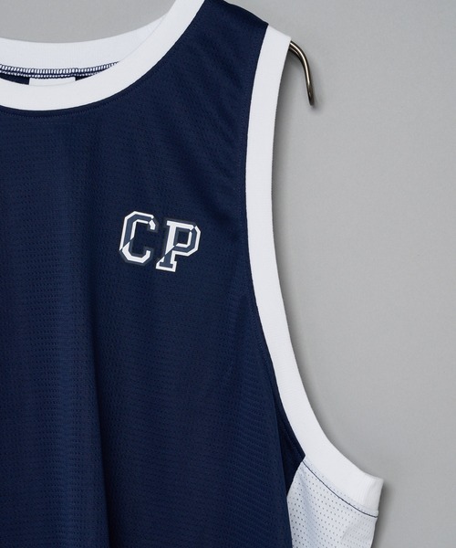 CIAOPANIC（チャオパニック）の「■BASKET BALL SHIRTS/メッシュバスケットボールゲームシャツ（タンクトップ・メンズ・ホワイト/ネイビー/グレー・MEDIUM/LARGE）」の22枚目の写真