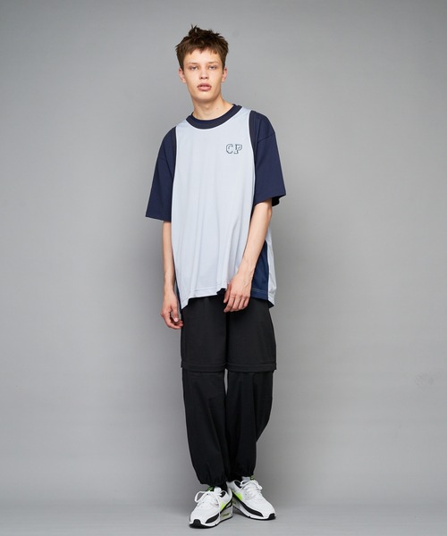 CIAOPANIC（チャオパニック）の「■BASKET BALL SHIRTS/メッシュバスケットボールゲームシャツ（タンクトップ・メンズ・ホワイト/ネイビー/グレー・MEDIUM/LARGE）」の17枚目の写真