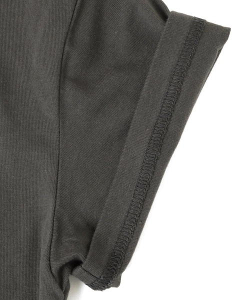 GLAZOS(グラソス)の「天竺・ドロップショルダーネオンカラーロゴ半袖Tシャツ(Tシャツ/カットソー・キッズ・ブルー/チャコールグレー/ベージュ・140cm/170cm/150cm/160cm/130cm)」の12枚目の写真