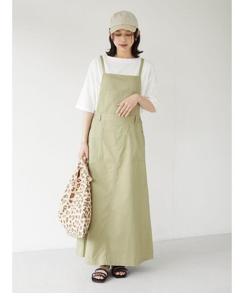 Green　Parks（グリーンパークス）の「・ナイロンキャップ＊（キャップ・レディース・ライトベージュ/グリーン/ブラック/グレー/ベージュ・FREE）」の6枚目の写真