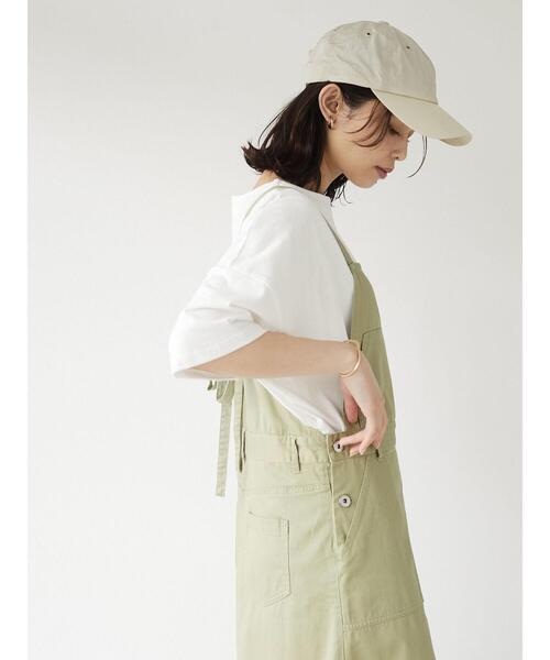 Green　Parks（グリーンパークス）の「・ナイロンキャップ＊（キャップ・レディース・ライトベージュ/グリーン/ブラック/グレー/ベージュ・FREE）」の9枚目の写真