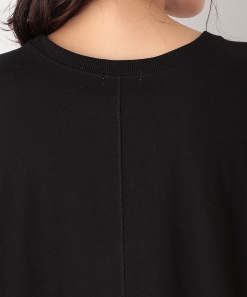 LEPSIM（レプシィム）の「オーバースリットプルオーバーＳＳ　949218（Tシャツ/カットソー・レディース・ライトブルー/ブラック/オフホワイト/キャメル・FREE）」の15枚目の写真