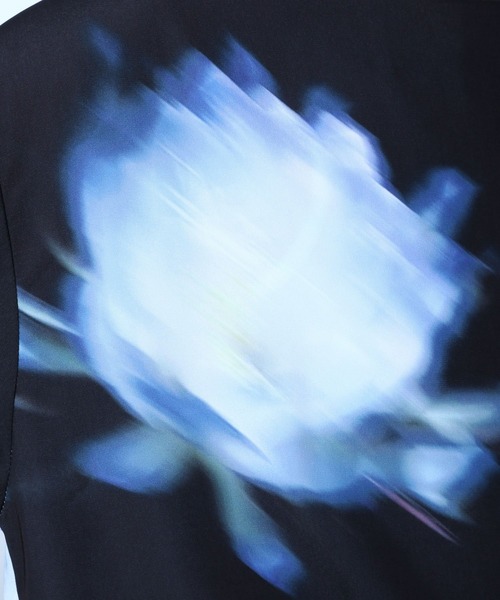 HARE(ハレ)の「ボカシハナガラプルオーバー(HARE)(Tシャツ/カットソー・メンズ・ブラック/オフホワイト・MEDIUM/SMALL)」の10枚目の写真