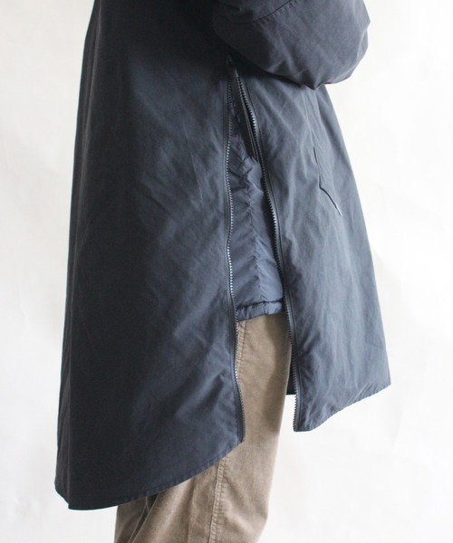 MANASTASH(マナスタッシュ)の「MANASTASH/マナスタッシュ MANA-65 FIELD COAT マナ-65フィールドコート 7112108(ダウンジャケット/コート・メンズ・ブラック/オリーブ・MEDIUM/LARGE/X-LARGE)」の7枚目の写真
