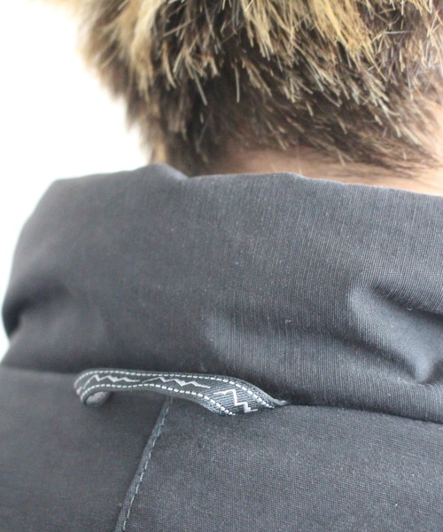 MANASTASH(マナスタッシュ)の「MANASTASH/マナスタッシュ MANA-65 FIELD COAT マナ-65フィールドコート 7112108(ダウンジャケット/コート・メンズ・ブラック/オリーブ・MEDIUM/LARGE/X-LARGE)」の8枚目の写真