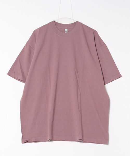 LOS ANGELES APPAREL（ロサンゼルスアパレル）の「《LOS ANGELES APPAREL》6.5oz Garment Dye CrewNeck T-SHIRT（Tシャツ/カットソー・メンズ・グリーン/クリアブルー/クリーム/スミクロ/ベージュ/パープル/ブラック/ホワイト/ライトグレー/ピンク系その他/ライトピンク/レッド系その他2/ネイビー/レッド系その他/コーラルピンク/オレンジ/アーミー/パープル系・X-LARGE/XX-LARGE/LARGE/MEDIUM/XXX-LARGE/SMALL）」の12枚目の写真