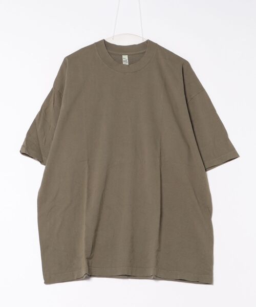 LOS ANGELES APPAREL（ロサンゼルスアパレル）の「《LOS ANGELES APPAREL》6.5oz Garment Dye CrewNeck T-SHIRT（Tシャツ/カットソー・メンズ・グリーン/クリアブルー/クリーム/スミクロ/ベージュ/パープル/ブラック/ホワイト/ライトグレー/ピンク系その他/ライトピンク/レッド系その他2/ネイビー/レッド系その他/コーラルピンク/オレンジ/アーミー/パープル系・X-LARGE/XX-LARGE/LARGE/MEDIUM/XXX-LARGE/SMALL）」の8枚目の写真