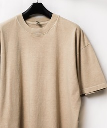 《LOS ANGELES APPAREL》6.5oz Garment Dye CrewNeck T-SHIRT