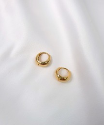 CEMONEMO | 【silver925】 ぷっくり フープピアス(ピアス（両耳用）)