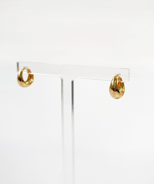 CEMONEMO（セモネモ）の「【金属アレルギー対応】 ぷっくり フープピアス M / silver925（ピアス（両耳用）・レディース・その他1/その他2/その他3・FREE）」の10枚目の写真