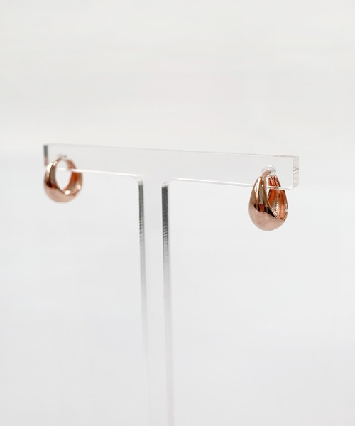 CEMONEMO（セモネモ）の「【金属アレルギー対応】 ぷっくり フープピアス M / silver925（ピアス（両耳用）・レディース・その他1/その他2/その他3・FREE）」の12枚目の写真