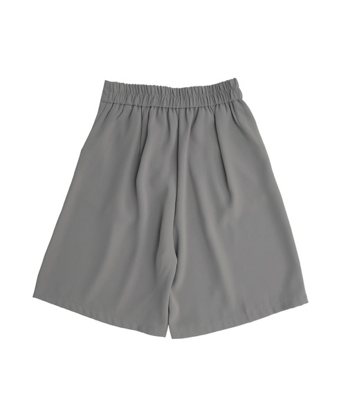ANDJ(アンドジェイ)の「【ANDJ MADE】PEツイルダブルタックハーフパンツ(その他パンツ・レディース・ブラック/グレー・M/L)」の20枚目の写真