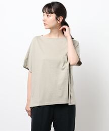 Samansa Mos2 blue | ポンチョTee(Tシャツ/カットソー)