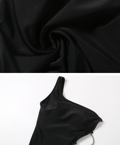 Jasmine Grandiflorum（ジャスミングランディフローラム）の「サイド開きウエスト紐ビキニ（水着・レディース・ブラック・SMALL/MEDIUM/LARGE）」の12枚目の写真