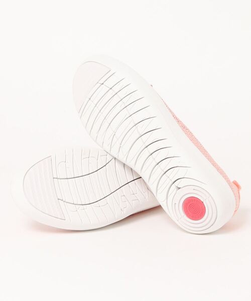 fitflop(フィットフロップ)の「【fitflop】フィットフロップ シューズ UBERKNIT SLIP-ON BALLERINA WITH BOW(バレエシューズ・レディース・レッド/ピンク・US7/US8/US6.5/US7.5/US6)」の4枚目の写真