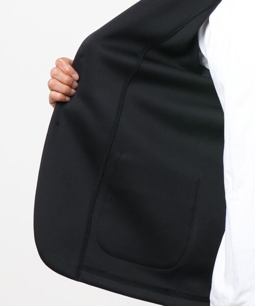 Curly（カーリー）の「CURLY/カーリー TRACK JACKET/トラックジャケット（テーラードジャケット・メンズ・ブラック・2）」の4枚目の写真