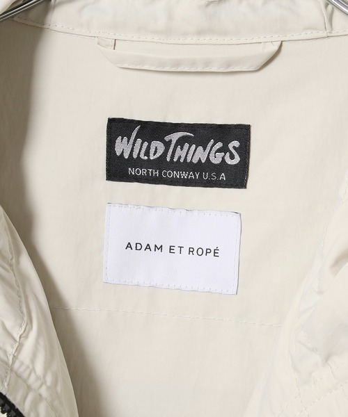 ADAM ET ROPE'（アダムエロペ）の「【WILD THINGS for ADAM ET ROPE'】マウンテンパーカー（マウンテンパーカー・レディース・ブラック/ベージュ系その他/キナリ・FREE）」の21枚目の写真