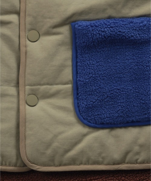 BOBO CHOSES(ボボショーズ)の「Face multicolor jacket(その他アウター・キッズ・カーキ系・8YEAR/4-5YEAR/6-7YEAR/2-3YEAR)」の4枚目の写真