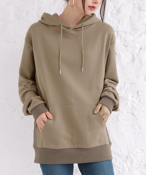 osharewalker（オシャレウォーカー）の「【廃盤】『微配色スウェットパーカー』（パーカー・メンズ・ブラック/グレイッシュベージュ/グレイッシュブルー・2/3）」の11枚目の写真