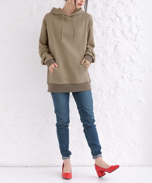 osharewalker（オシャレウォーカー）の「【廃盤】『微配色スウェットパーカー』（パーカー・メンズ・ブラック/グレイッシュベージュ/グレイッシュブルー・2/3）」の13枚目の写真