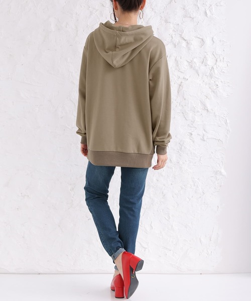 osharewalker（オシャレウォーカー）の「【廃盤】『微配色スウェットパーカー』（パーカー・メンズ・ブラック/グレイッシュベージュ/グレイッシュブルー・2/3）」の15枚目の写真