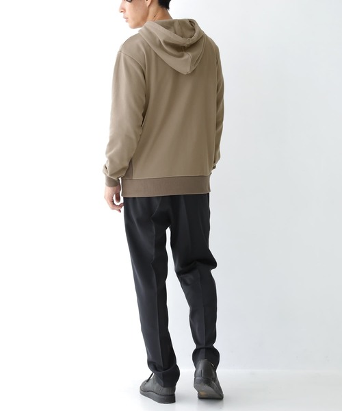 osharewalker（オシャレウォーカー）の「【廃盤】『微配色スウェットパーカー』（パーカー・メンズ・ブラック/グレイッシュベージュ/グレイッシュブルー・2/3）」の7枚目の写真