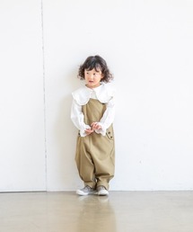 LOWRYS FARM（ローリーズファーム）の「メランジツイルサロペット  959246（サロペット/オーバーオール・キッズ）」
