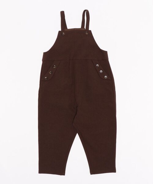 LOWRYS FARM（ローリーズファーム）の「メランジツイルサロペット  959246（サロペット/オーバーオール・キッズ・ブラウン/イエロー/アイボリー・110cm/120cm/130cm）」の22枚目の写真