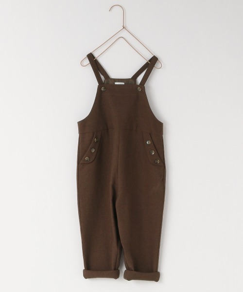 LOWRYS FARM（ローリーズファーム）の「メランジツイルサロペット  959246（サロペット/オーバーオール・キッズ・ブラウン/イエロー/アイボリー・110cm/120cm/130cm）」の11枚目の写真