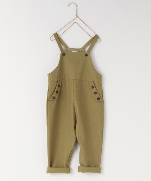 LOWRYS FARM（ローリーズファーム）の「メランジツイルサロペット  959246（サロペット/オーバーオール・キッズ・ブラウン/イエロー/アイボリー・110cm/120cm/130cm）」の12枚目の写真