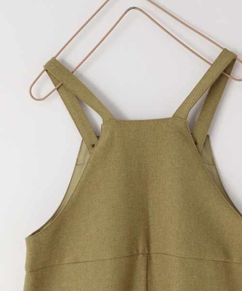 LOWRYS FARM（ローリーズファーム）の「メランジツイルサロペット  959246（サロペット/オーバーオール・キッズ・ブラウン/イエロー/アイボリー・110cm/120cm/130cm）」の14枚目の写真