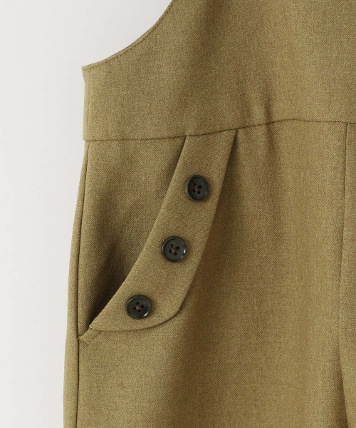 LOWRYS FARM（ローリーズファーム）の「メランジツイルサロペット  959246（サロペット/オーバーオール・キッズ・ブラウン/イエロー/アイボリー・110cm/120cm/130cm）」の16枚目の写真