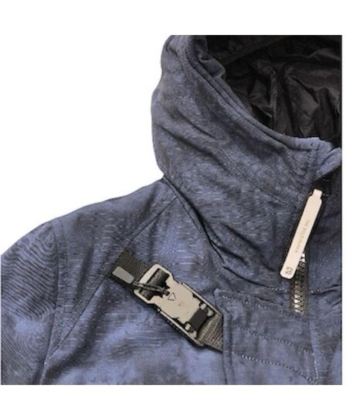 Import & Select(インポートアンドセレクト)の「【ADHOC】 PRINT DOWN JKT "THE BOLD PARKA"(ダウンジャケット/コート・メンズ・カーキ系1/ネイビー・2/3)」の15枚目の写真