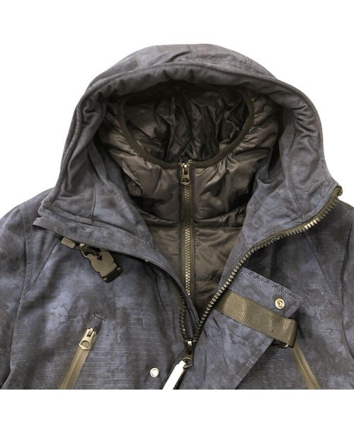 Import & Select(インポートアンドセレクト)の「【ADHOC】 PRINT DOWN JKT "THE BOLD PARKA"(ダウンジャケット/コート・メンズ・カーキ系1/ネイビー・2/3)」の10枚目の写真