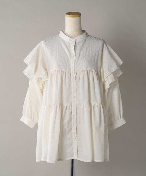 タグ付き】moi tytto 袖リボンチュニック 袖リボンチュニック（T