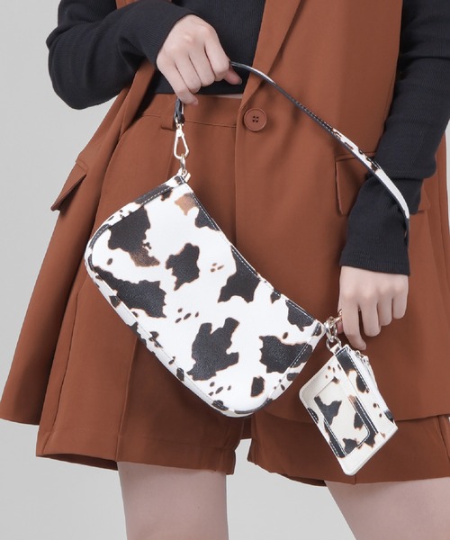 SPINNS（スピンズ）の「【2WAY仕様】アニマル総柄 ハンドバッグ（ハンドバッグ・レディース・ゼブラ/アニマル・ONESIZE）」の14枚目の写真