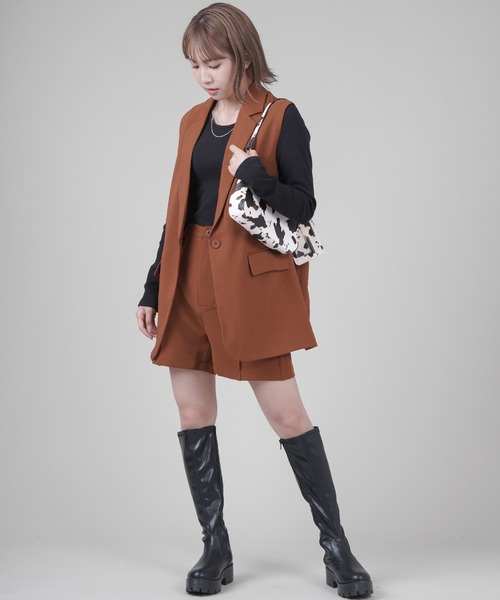 SPINNS（スピンズ）の「【2WAY仕様】アニマル総柄 ハンドバッグ（ハンドバッグ・レディース・ゼブラ/アニマル・ONESIZE）」の7枚目の写真