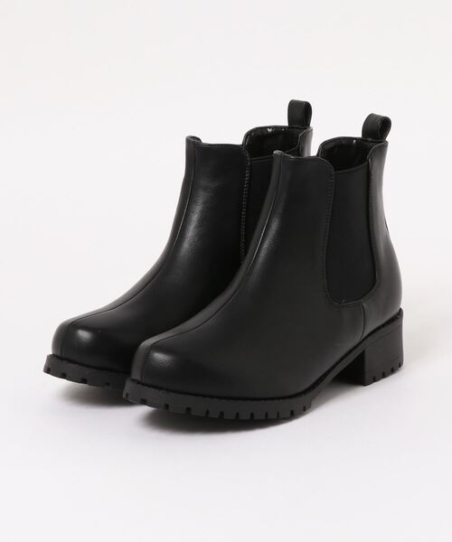 Mafmof（マフモフ）の「Mafmof(マフモフ) 雨晴れ兼用♪防水タンクソールサイドゴア ブーツ（ブーツ・レディース・ブラック系その他/ブラック/ダークブラウン/カーキ/ホワイト・S/M/L/LL）」の9枚目の写真